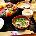 本家伴久 - 野菜・山菜など中心のアッサリメニュー (2013.Jul)