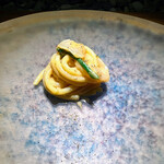 隼 - 冷製とまとくりーむぱすた。