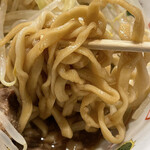 Ramen Ebisu - まぜそばの太ちぢれ麺