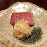 料理屋 植むら - 石垣産　本鮪　辛味大根