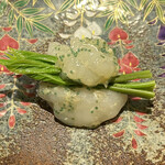 料理屋 植むら - 日本海　モサ海老　こしあぶら