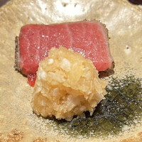 料理屋 植むら - 石垣産　本鮪　辛味大根