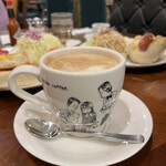 前田珈琲 - 紅茶派の私でも美味しくいただけましたカフェラテ♡オリジナルのコーヒーカップがかわいい！