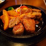 アメリカンダイニング STALLION - ガーリックサイコロステーキ