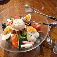 グリル満天星 麻布十番 新宿店 - アンクルサラダMサイズ,満天星ドレッシング グリル満天星 麻布十番 新宿店 - アンクルサラダMサイズ,満天星ドレッシング