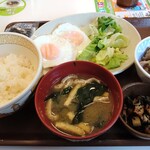 Sukiya - 牛小鉢ベーコンダブルエッグ朝食550円税込ですってぇ〜♪