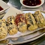 本場韓国屋台マショランド - 海苔巻き揚げ