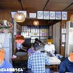 手打うどん 松屋 - 2013年8月　開店してスグに満席だっぽ