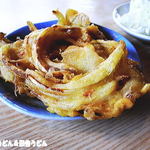 手打うどん 松屋 - 2013年8月　天ぷら