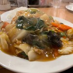 南海飯店 - かたい焼ソバ