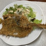 ゆたか食堂 - 鯵フライ