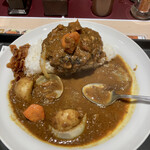 マイカリー食堂 - 欧風煮込ハンバーグカレー880円