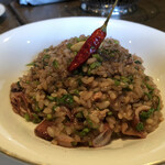 コリス - ホタルイカのリゾット　カブの歯の苦味とホタルイカのプチプチか◎