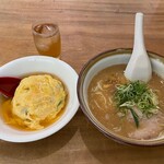 Ramen Kumagorou - 天津焼飯セット