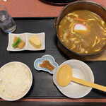 つるつるうどん青空 - カレー煮込みうどん定食