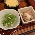 きはるの胡麻鯖や - お通し