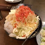 新宿ぱすたかん - 海鮮塩もんじゃ（ランチセット）