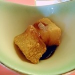 日本料理 にじ - きな粉もち。