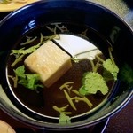 日本料理 にじ - 椀もの。出汁の香りが上等です。