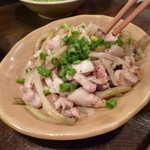 金町製麺 - '13/08/02 豚バラとザーサイ炒め（380円）