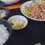 お食事処 白川 - こないだは焼肉定食でしたー