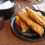 伊豆高原ビール - 海鮮ミックスフライ定食 