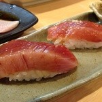 ふく田 - お通しの握り