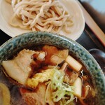 本手打ちうどん庄司 - 肉汁うどん小肉増し