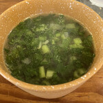 窯焼きピッツァあさがや - 野菜スープ