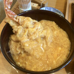 京うどん 生蕎麦 岡北 - 天とじうどん❗️