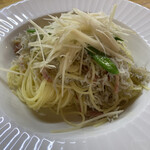 フォレスト工房・チキチキ - じゃこと新しょうがのパスタ