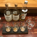 蔵+かつ 水戸店 - 蔵+かつ 水戸店 ウィスキー飲み比べ \1200 〇The 1st Edition, No.1024 GRAINウイスキー, No.2127 MALTウイスキー
