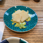 鮨よし - タケノコの昆布締め