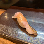 鮨よし - 熟成させたサワラ