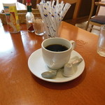 サニイサイド - 料理写真:セットのホットコーヒー