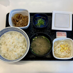 吉野家 - 納豆牛小鉢定食 ¥437