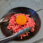 USHIHACHI 武蔵小杉店 - 黒毛和牛55℃ユッケ 