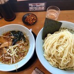 椿ラーメンショップ - ネギつけ麺大盛り