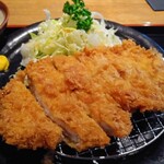 お食事処あやの - 特選ロースかつ定食　1400円(税込)