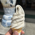 湯浅醤油 - 湯浅醤油ソフトクリーム 450円