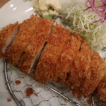 田中屋豚肉店 - ロースカツ定食