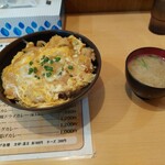 すすきの食堂  - カツ丼(大盛)。旨×２です!