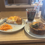 パンとエスプレッソと - クロックムッシュトーストとキッシュ