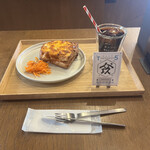 パンとエスプレッソと - クロックムッシュトーストセット