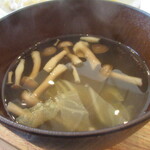 Cafe&restaurant Ekoi - 満腹セットに付くスープ