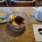 TeaRoom abi - 料理写真:黒蜜寒天セット