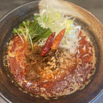 香氣　四川麺条  - 烈火担担麺ちぢれ麺940円
      LINEクーポンでネギ