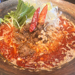 香氣　四川麺条  - 烈火担担麺ちぢれ麺940円
      LINEクーポンでネギ