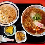 中華のんき - 2022年10月　ラーメン定食　770円