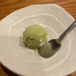 とり喜 - 抹茶アイスクリーム
